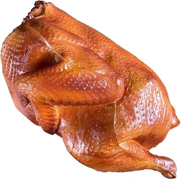 Realistic Roast Chicken Model Food Prop Non-toxic Pu Artificial Meat Decoration for Kitchen Display Thanksgiving Halloween Harvest Festive Scenes