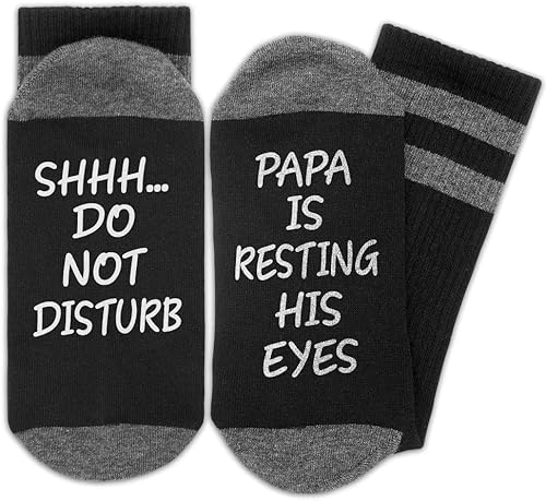 Funny Socks, Novelty Socks, Gifts Socks for Men, Pops, Papa Gifts for Father's Day, Christmas, Thanksgiving, Birthday.