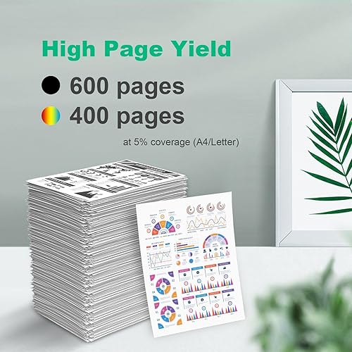 Miniatura 3 de Cartuchos de tinta remanufacturados de repuesto para HP 63XL 63 XL 63XXL para impresora DeskJet 1110 1111 2130 2131 3630 Envy 4510 4511 4517 4526