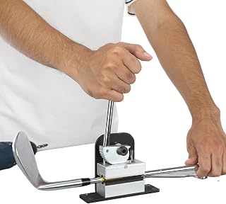 Golf Shaft Clamp, Heavy Duty Rustproof Anti-Slip Quick Release, Golf Shaft Removal Tool, for Adjustment Maintenance Replacement Correction, Compact and Easy to Store, 5.24x1.49x4.33inch