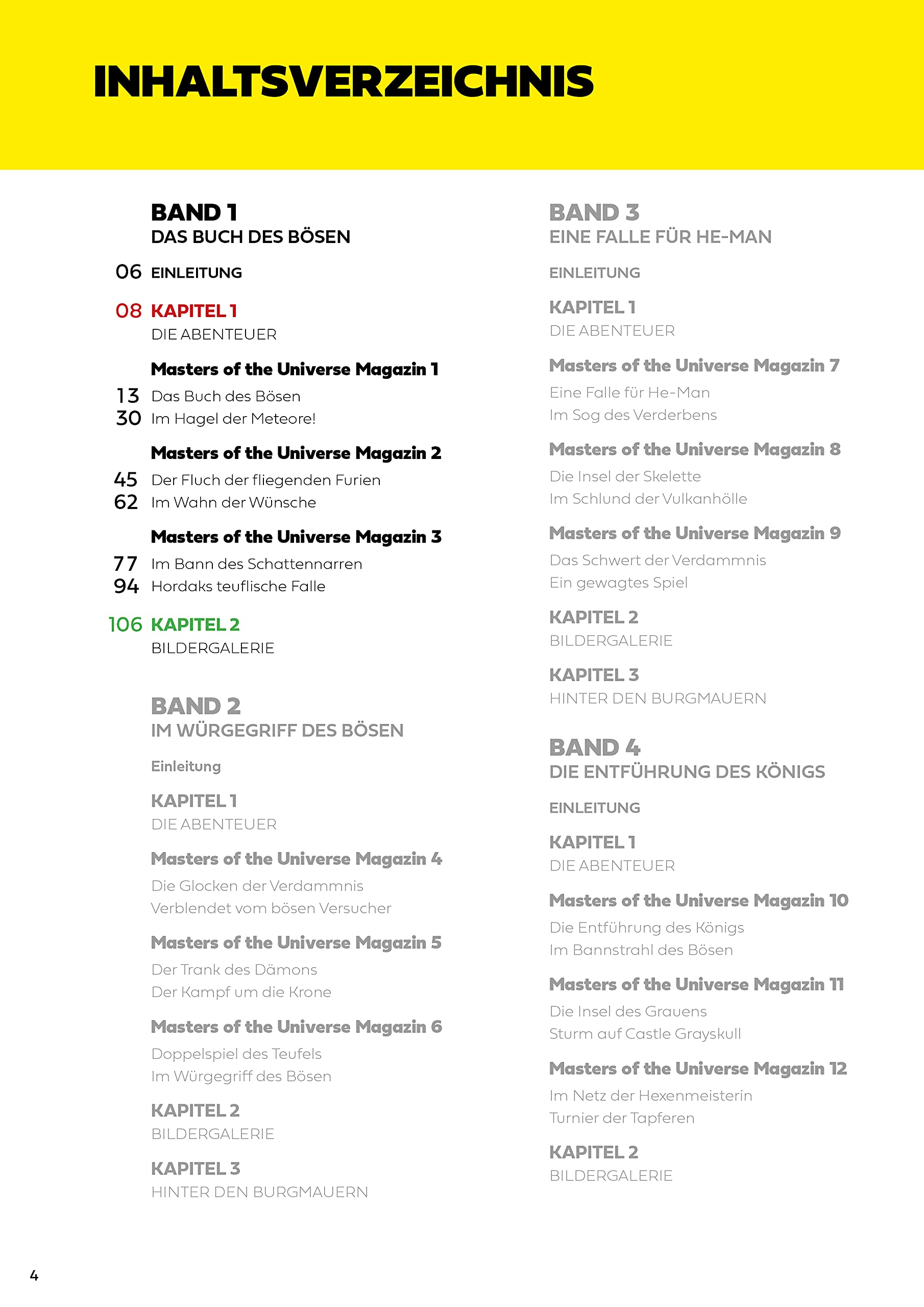 Masters of the Universe - Das Buch des Bösen: Sammelband