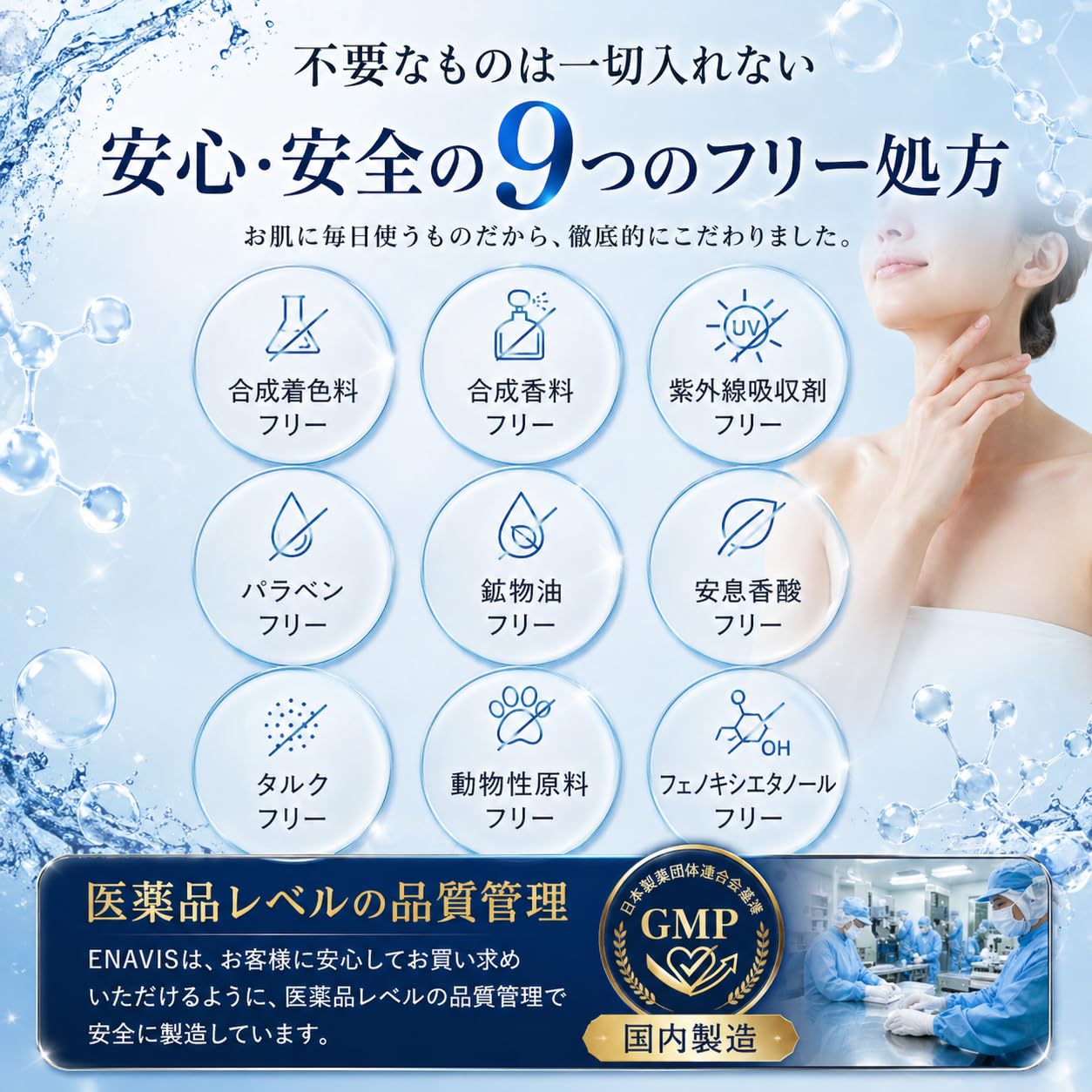 ENAVIS 制汗クリーム 大容量 デオドラント効果