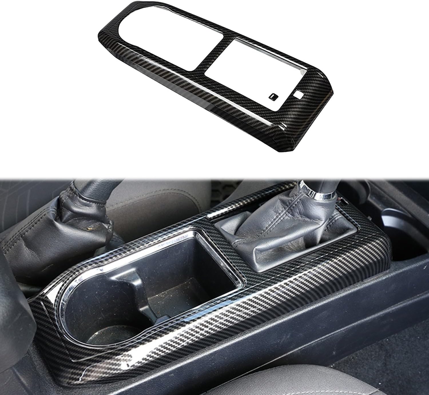 Interior Car Accessories Fit for Toyota Tacoma 2016 2017 2018 2019 2020 2021 2022 2023 Center Console Gear Shift Panel Cover Trim A/T Silver