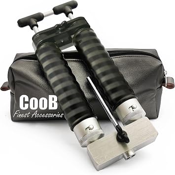 CooB Aluminium Plastisol Injector Soft Plastic Fishing Lure Bait. Dual Mixing Color Kit Injectors for Baits Forms Lures Tackles Making Dual Injector 120ml / 4oz