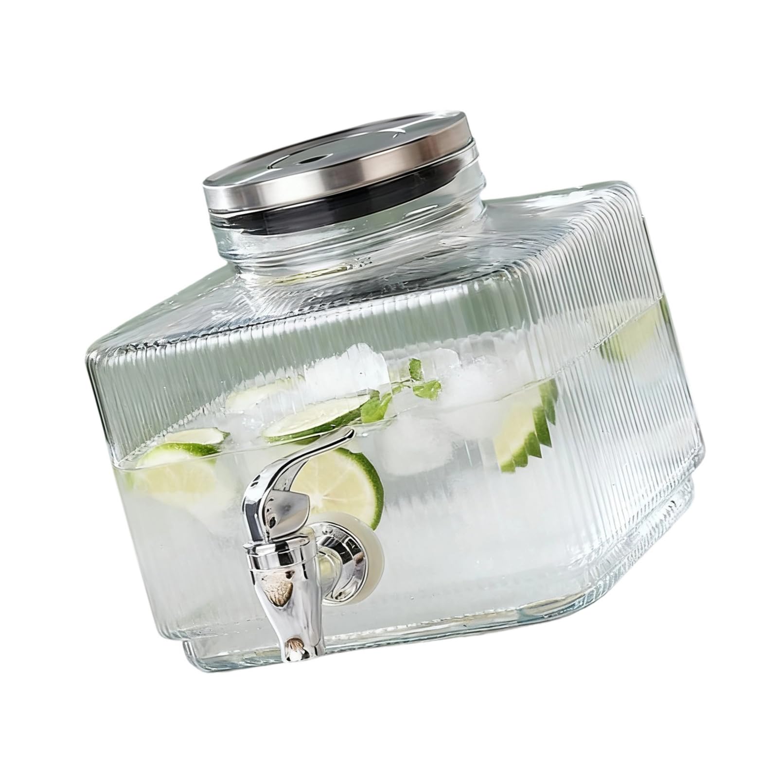 Bouteille de fête avec robinet et carafe à eau transparente pour vos buffets