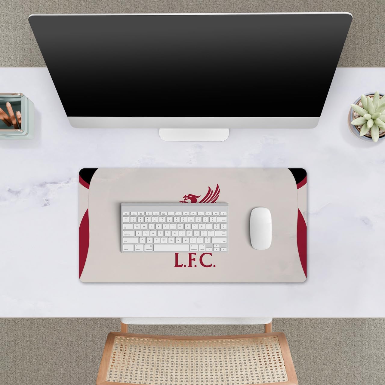 Head Case Designs Officially Licensed Liverpool Football Club Away 2025/26 Kit 23.62 x 11.81 x 0.12 inches (600 x 300 mm) - L Gaming Office Desk PC Keyboard Mouse Mat Pad
