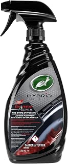 Turtle Wax 53740 Hybrid Solutions Graphene Acrylic Tire Shine Spray Coating, No Sling Tire Dressing, Long Lasting Deep Black Shine, UV Protection & Dirt Repellant, 23 oz