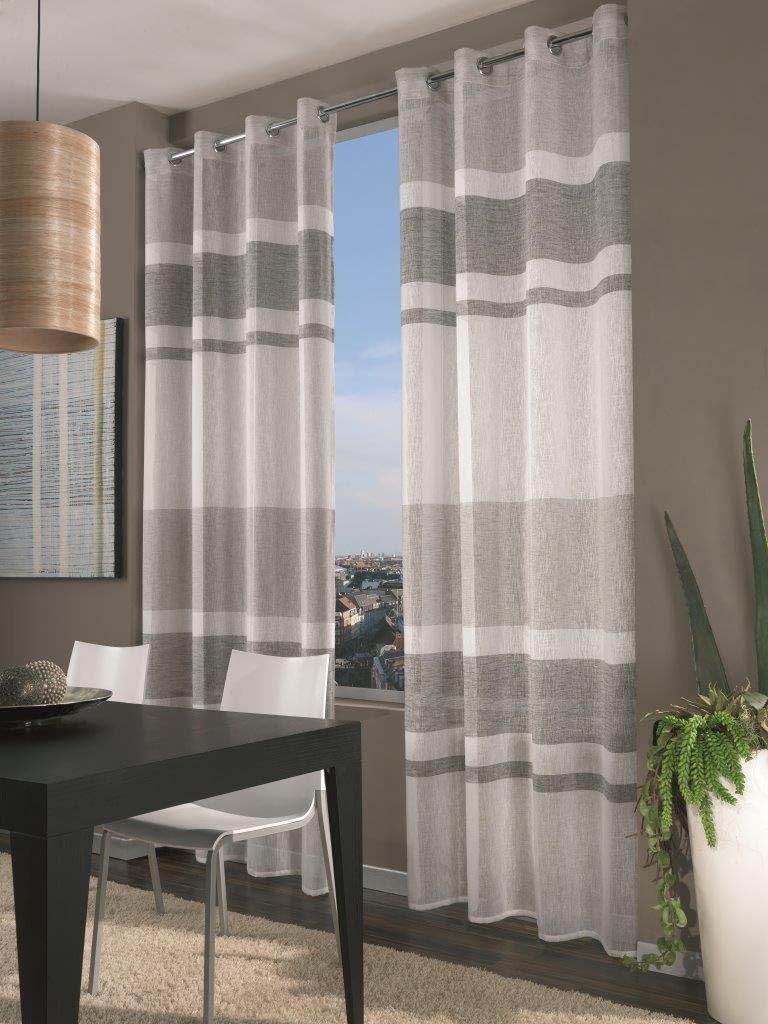 Home Collection fas114 Curtain Band 290x140x290 cm grey, W 55.1" x L 114.2" (1 Panels)