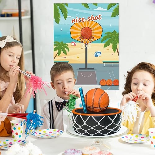 Vista 76 de WERNNSAI Pin The Soccer on The Goal - Póster de decoración de fiesta temática deportiva para niños con 24 calcomanías de pelota para aula, regalos