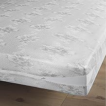 douceur d'intérieur, Rena Mattress (90 x 190 cm) Grey Stretch Mesh