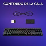 Logitech G G515 LIGHTSPEED TKL kabellose flache Gaming-Tastatur - 12