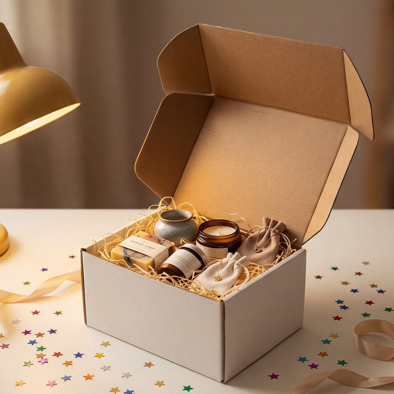 WIFTREY Cajas de envío de 8 x 8 x 4, paquete de 30 cajas de embalaje blancas para pequeñas empresas, cajas de cartón corrugado de 8 x 8 x 4 para correo, correo, envío