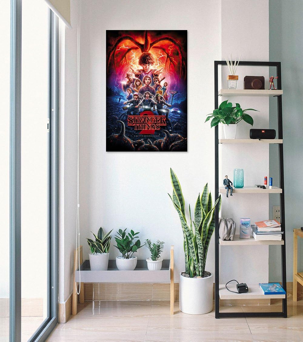 Stranger Things - Seasons 1, 2, 3, 4 & 5 - TV Show Poster Set (Regular Styles - Version 4) (5 Full-Size Posters) (Size: 24" x 36" each) (Unframed Posters & Strips)