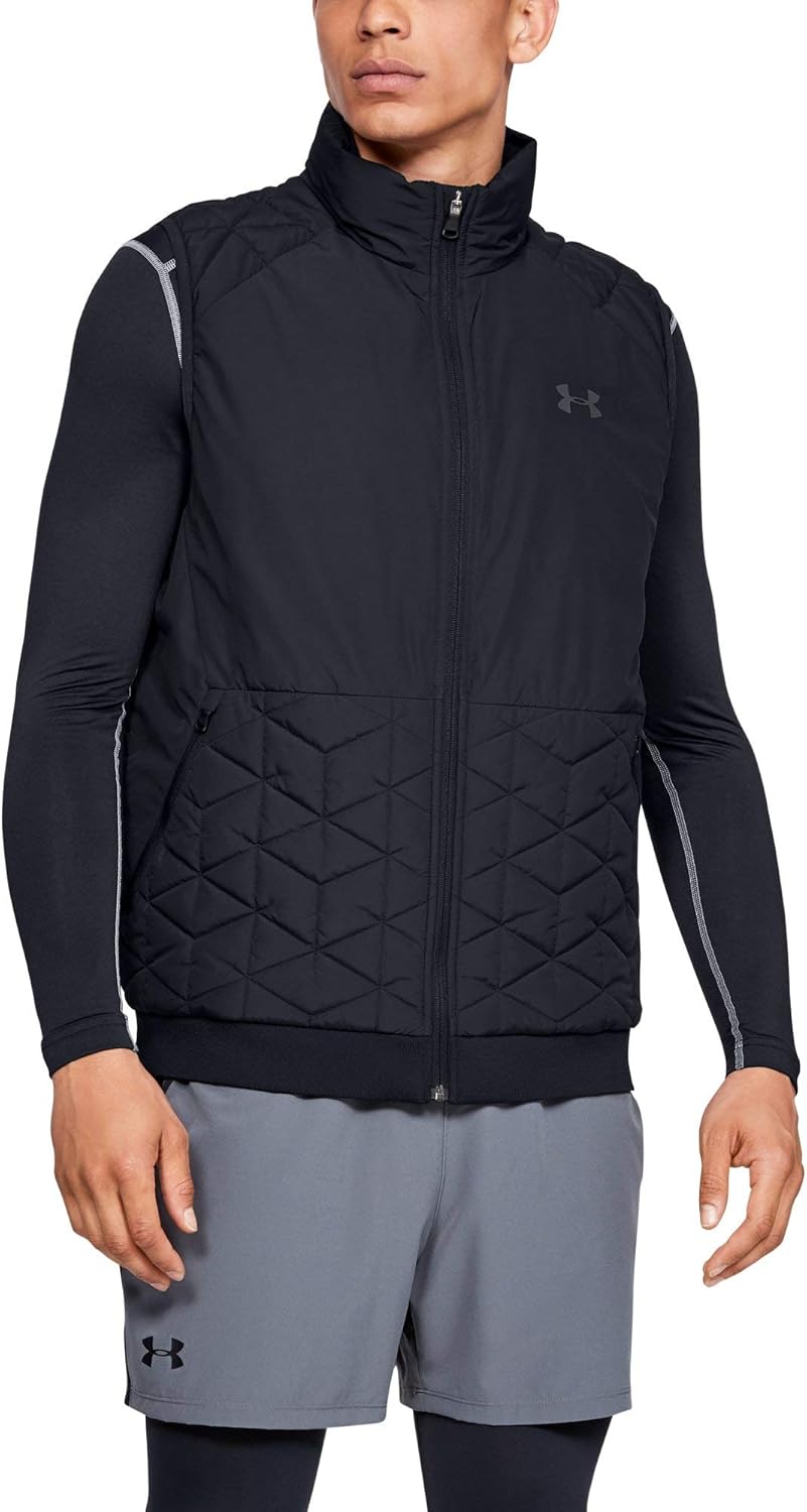 Under Armour 1342700001SM CG Reactor Loose SM Black Performance Mens Vest