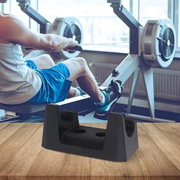 Rowing Machine Handle Fixing Holder Grip Mount for Securing Handlebar on Fitness Rowing Machines with Screw Mount