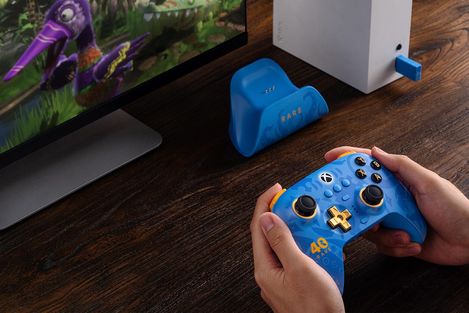 8BitDo Ultimate 3-mode Wireless Controller for Xbox, Hall Effect Joysticks, Rare 40th Anniversary Edition