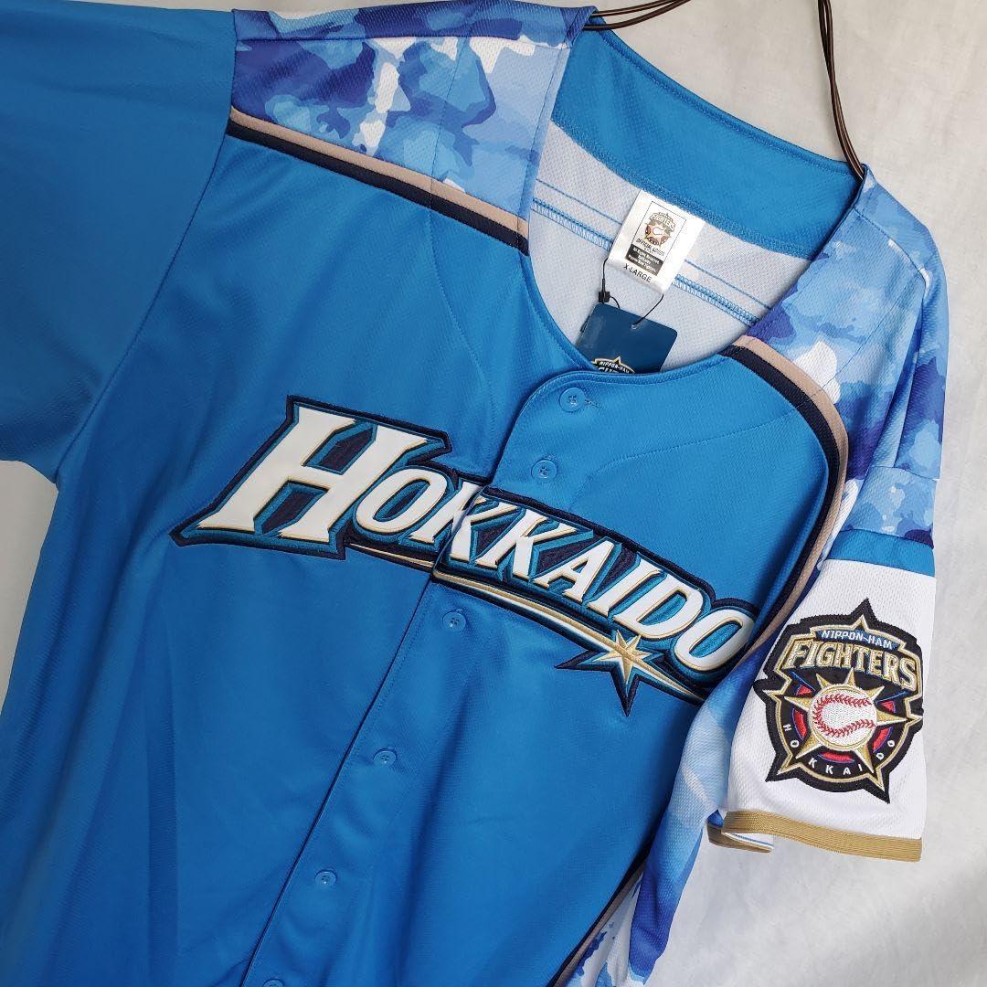 Amazon.co.jp: 北海道日本ハムファイターズ 中田翔 青 模様 