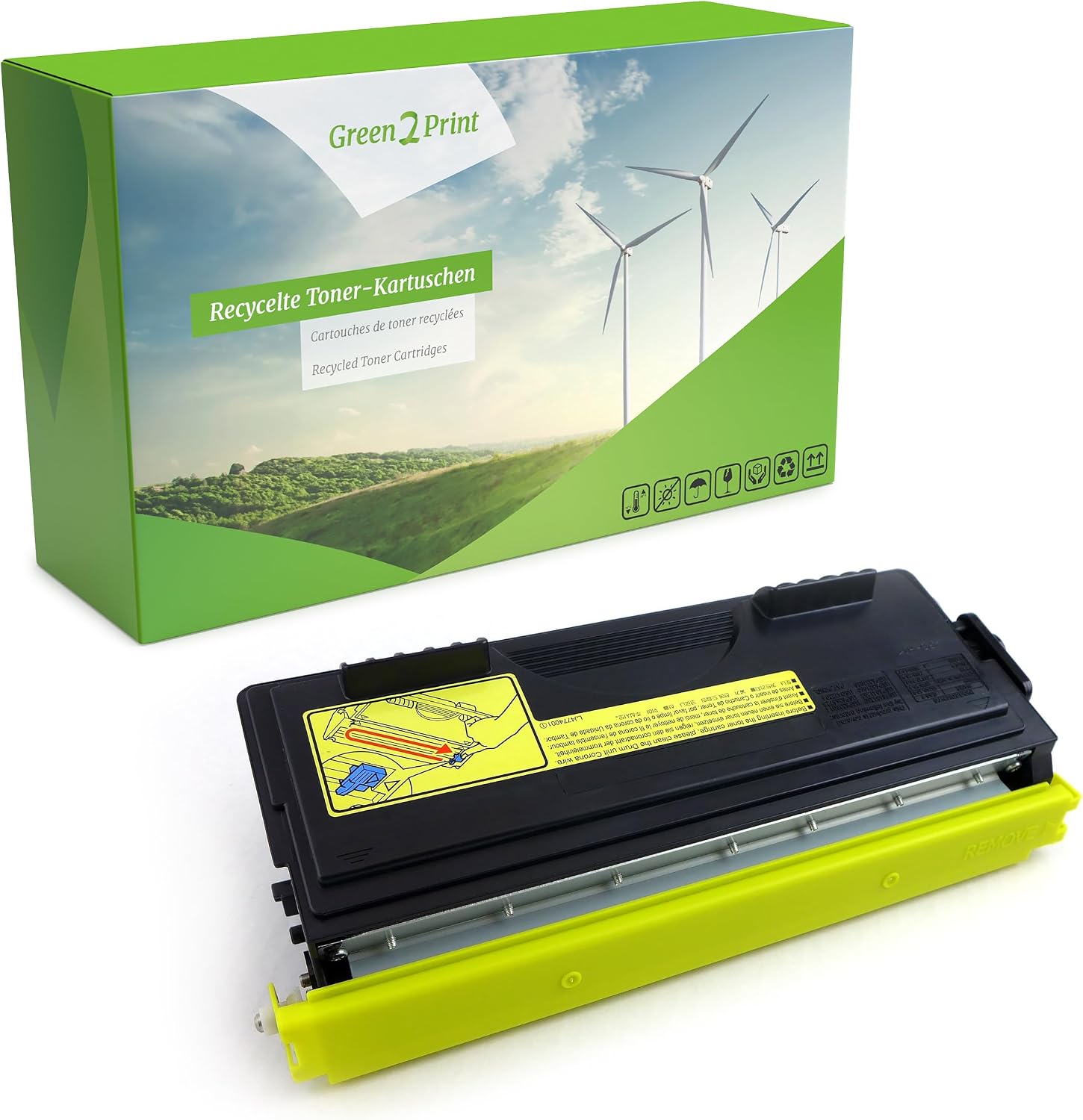 Green2Print Toner Noir 3000 Pages Remplace Brother TN-6300 Toner Pour Brother HL1240, HL1250, HL1270N, HL1430, HL1440, HL1450, HL1470N, HLP2500, MFC9650, MFC9660, MFC9750, MFC9870, MFC9880