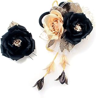 Amazon Co Jp 和柄 ヘアアクセサリー