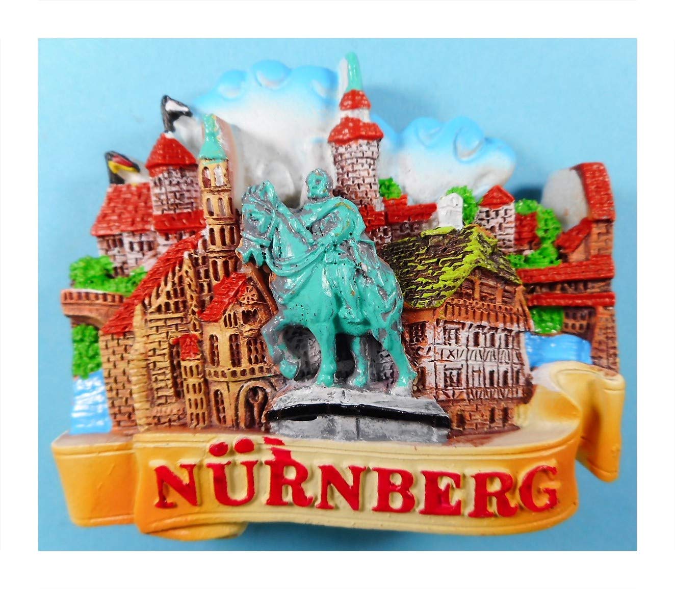 Kühlschrankmagnet Wappen Aschaffenburg – Starker Magnet Für Notizen & Erinnerungen
