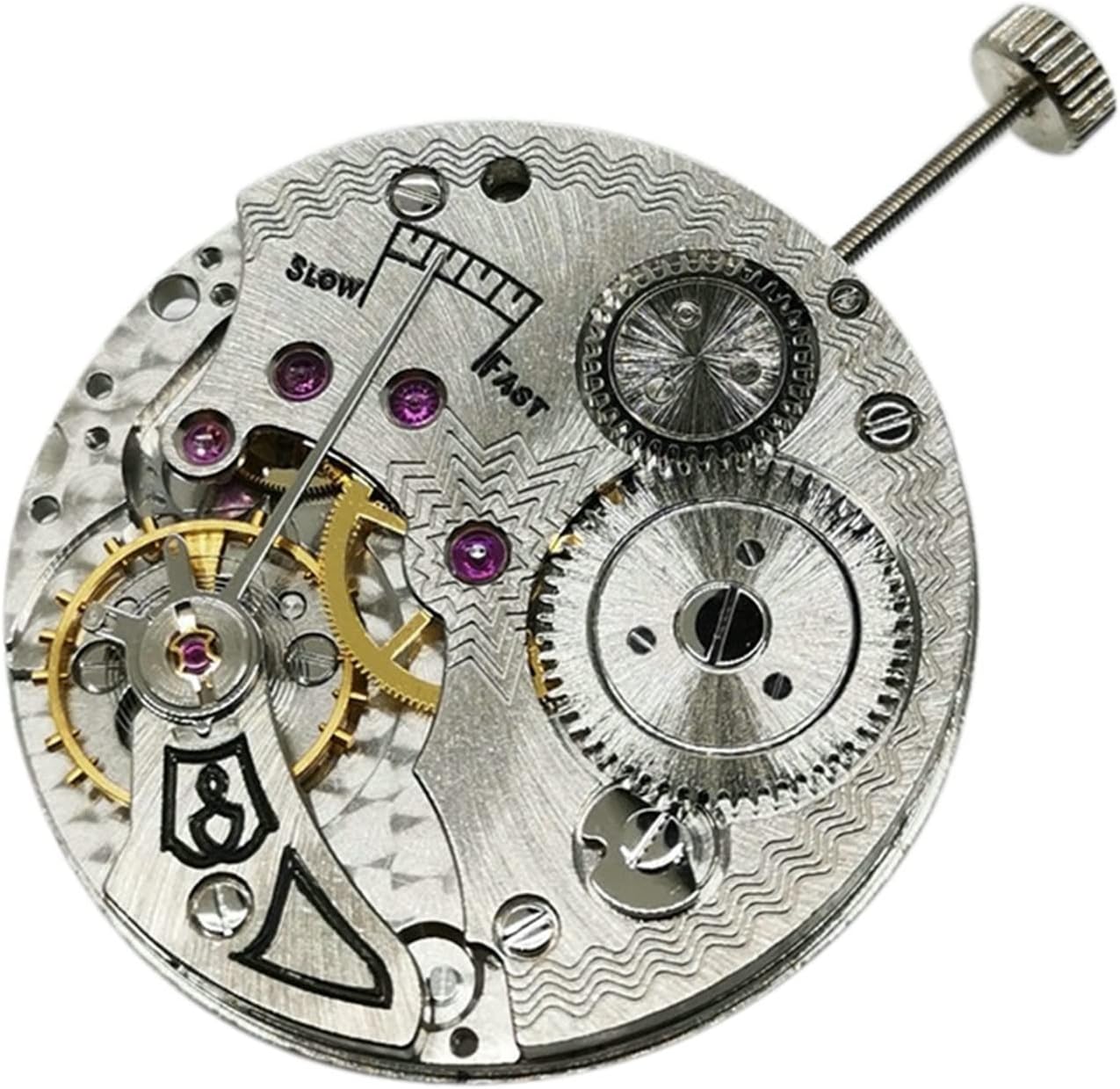 Manual Mechanical Movement Replacement 17 Jewels Watch Movement Compatible with St3621 Parts Watch Repair Replacement Tool Watch Repair Kits