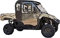 Vista 1 de SuperATV Yamaha Viking Cab Enclosure Doors, See Fitment, Made of Scratch Resistant Lightly Tinted Polycarbonate, Side Mirrors Included, Built in