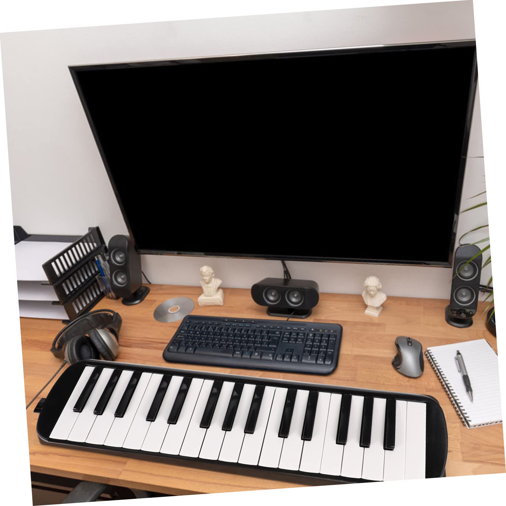 Melodica de Teclas para Adultos Instrumento Musical Portable para Principiantes y Desarrollo de Musicales