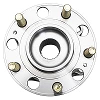 Vista 26 de TRQ Juego de 2 rodamientos de rueda trasera y conjunto de cubo con sensor ABS compatible con Ford Transit Connect 2014-2018