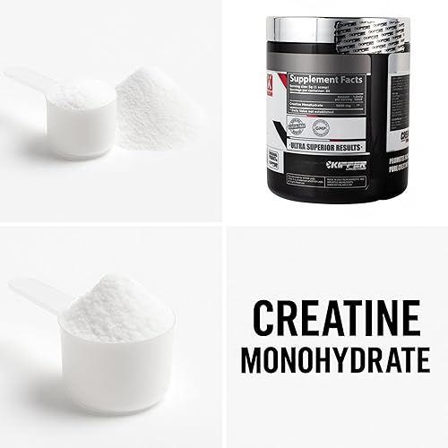 Miniatura 6 de Kiffer Labs CreaX - Monohidrato de creatina en polvo, 14.11 oz (80 porciones), creatina pura para el crecimiento muscular y la fuerza,