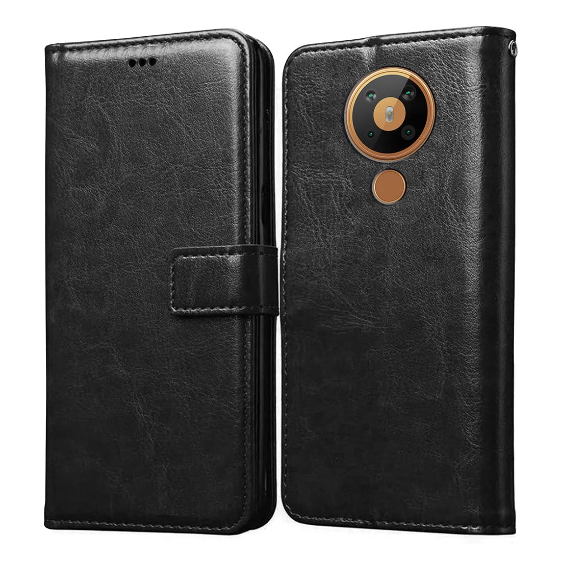 Nokia 5.3 Flip Cover - Premium Leather & Stand -7 Nokia 5.3 Flip Cover - Premium Leather & Stand -7