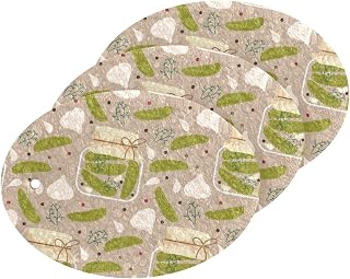 Kitchen Scrub Sponge Cucumbers Canned Vegetables Washing Dishes Cleaning Sponges Non Scratch Sponge for Dish Countertops Sinks Floors Showers Tile Sinks 3 Pack