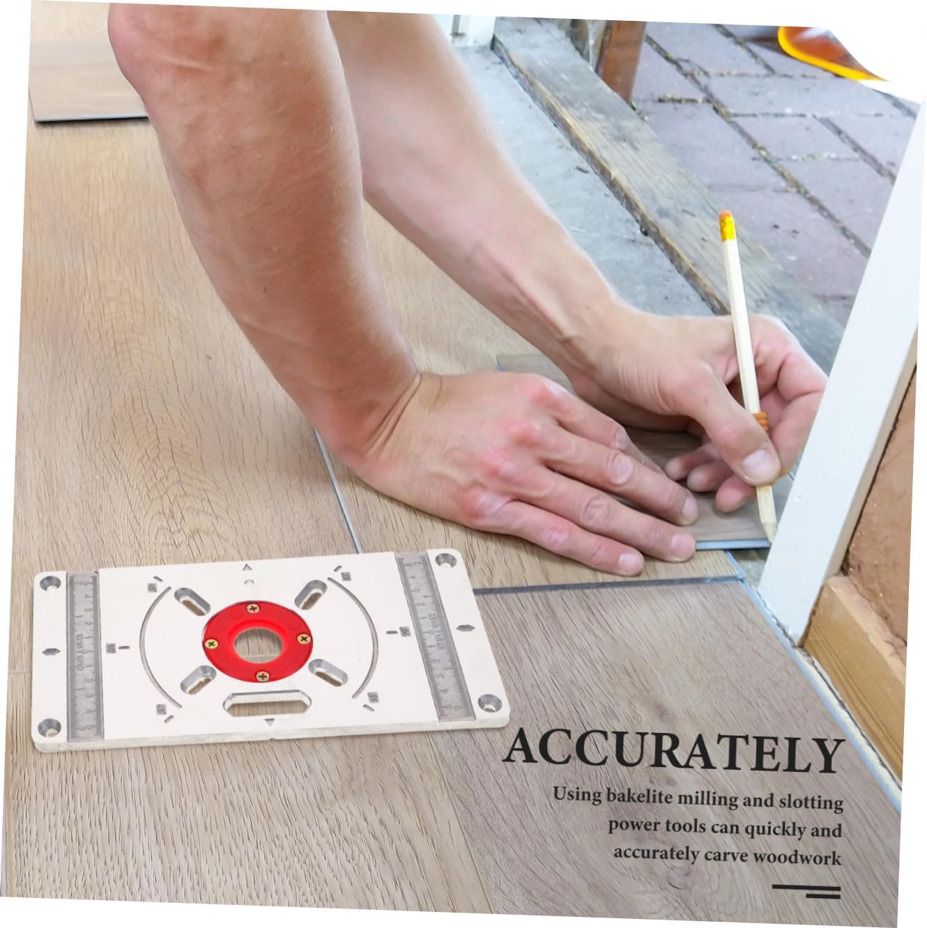 Router Table Insert Plate Router Plate for Woodworking Trim Machine Flip Board Milling Machine