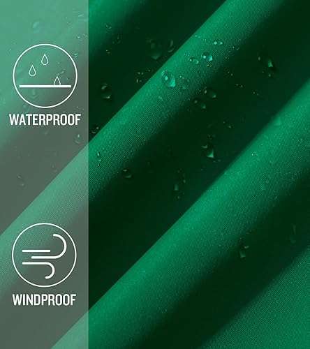 Miniatura 4 de SaphiRose Kids Rain Jacket Waterproof Raincoat Mesh Lined Coat with Removable Hood for Boys Girls