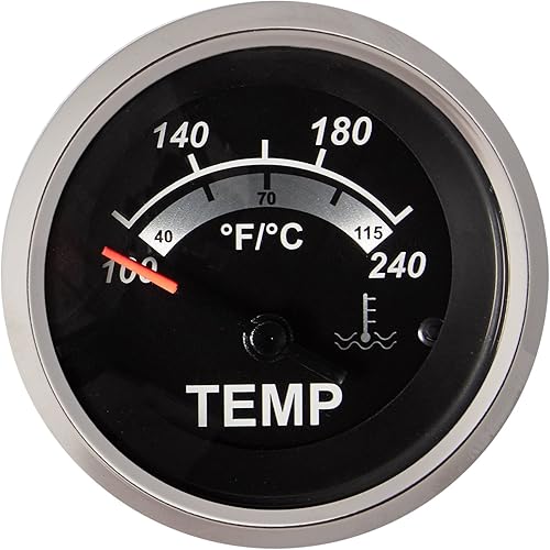 Vista 27 de Sierra International 67283P Sterling 0 a 35 Mph Dial Range Kit de velocímetro resistente a arañazos y niebla, 3 pulgadas, negro