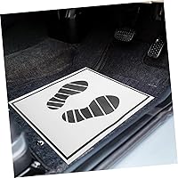 Vista 8 de Alfombrillas de papel desechables para automóvil, 25 unidades, alfombrillas de papel portátiles, almohadillas de pie para automóvil, suministros