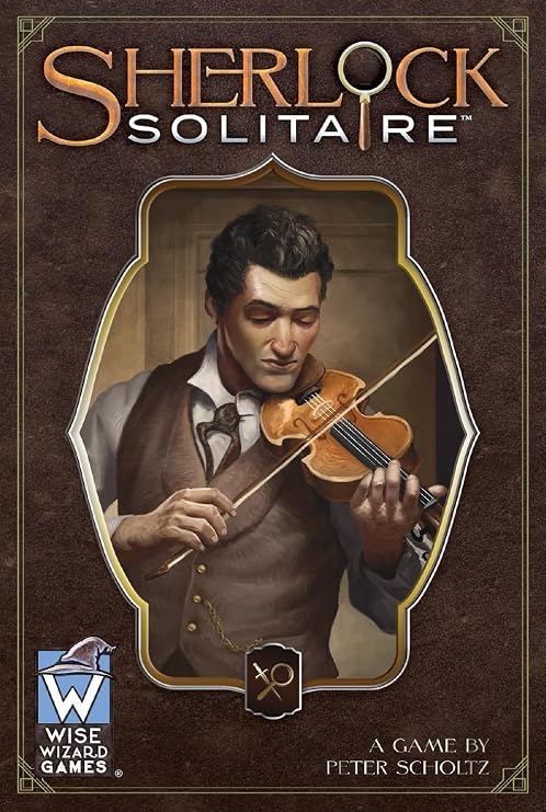 WISE WIZARD GAMES Sherlock Solitaire: A Game by Peter Scholtz