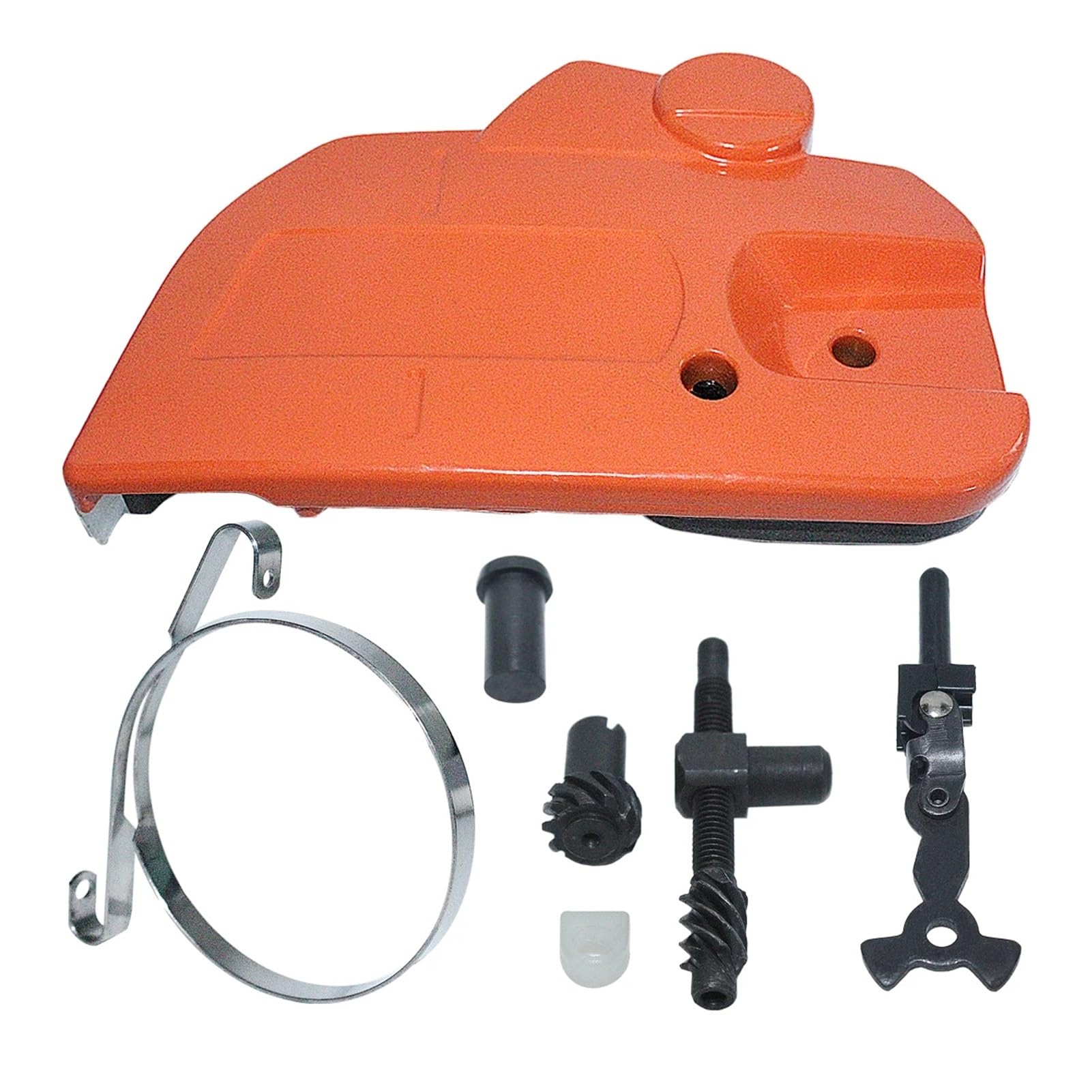 Banda de Cubierta de Embrague de Freno de Cadena Compatible con el Kit de buje guía del Tensor del ajustador de articulación de Rodilla 445, Repuesto de Motosierra