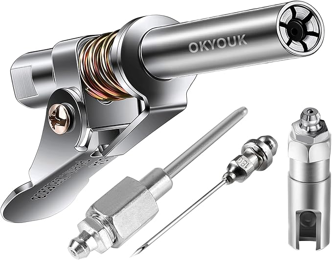 OKYOUK Minimum Grease Gun Coupler (Only 0.53 "),High