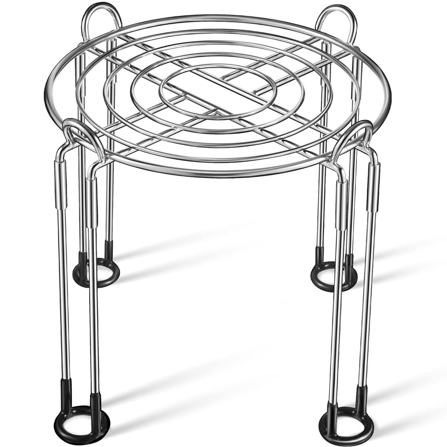 Dreyoo Water Filter Stand 8 Tall by 9 Wide Compatible with Berkey Water Filter System Countertop Detachable Stainless