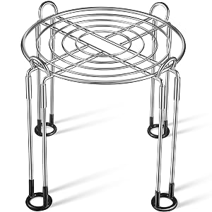 Dreyoo Water Filter Stand 8 Tall by 9 Wide Compatible with Berkey Water Filter System Countertop Detachable Stainless