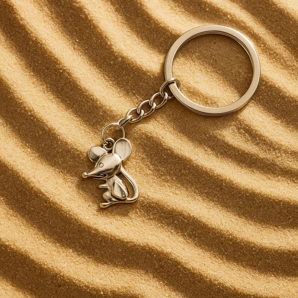 Mouse Keychain –Animal Keychains Bag Charm for Women,Car keys Charms for Men, Cute Key Chains Gift for Womens Mens Boys Girls - Image 2