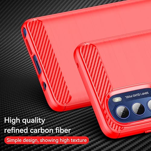 Miniatura 3 de Funda para Moto G Stylus 5G 2022, con protector de pantalla HD, a la moda, antideslizante, absorción de impactos, flexible, parachoques de goma