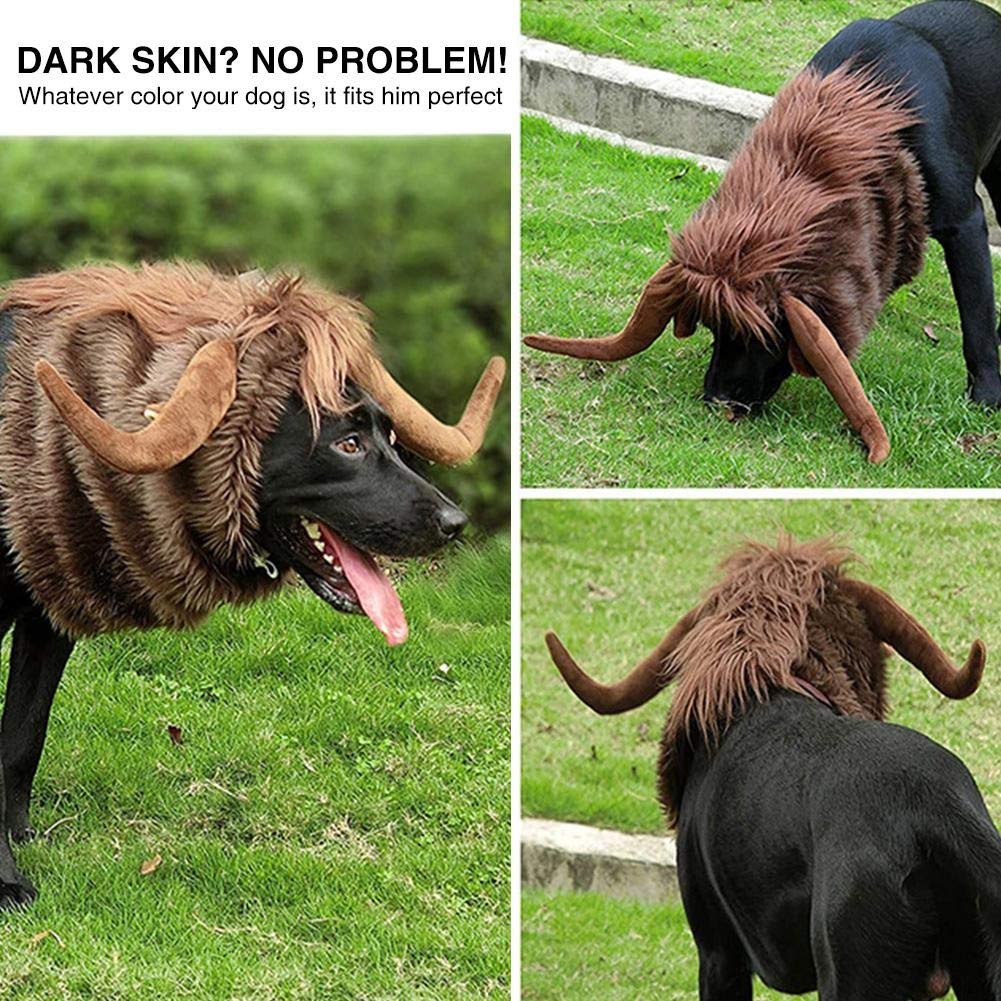 brown cow costume for dogs
