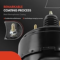 Vista 4 de A-Premium Potenciador de freno de vacío compatible con Chevrolet Corvette 1968-1976, sin cilindro maestro