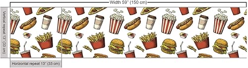 Vista 173 de Ambesonne - Tela multicolor con estampado digital por yarda Aqua Multicolor