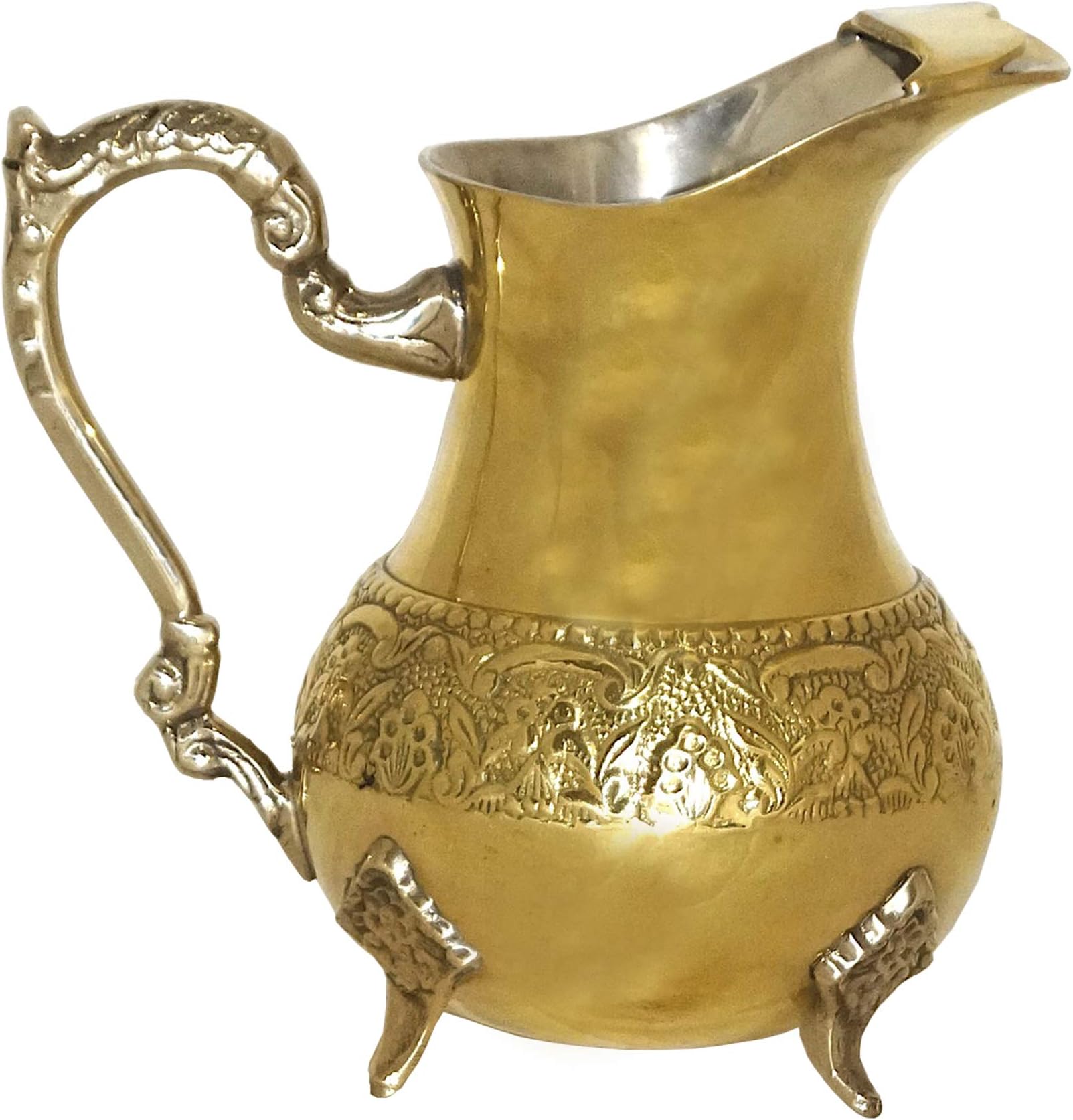 Handmade Copper Jug, Pure Copper Pitcher, 100% Copper-1.5 Liters