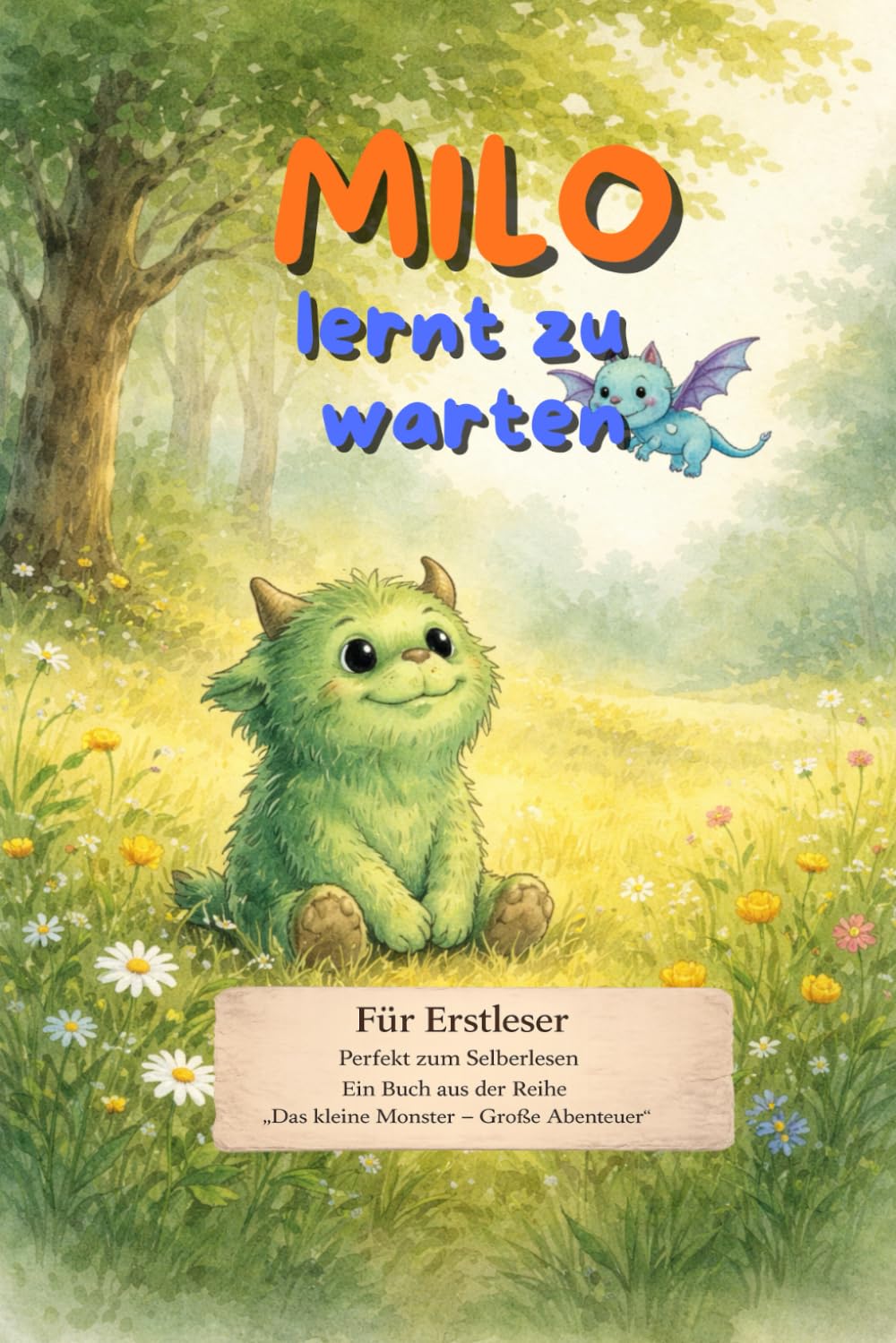 Milo lernt zu warten: Eine ruhige Erstlesegeschichte über Geduld und kleine Wunder ab 7 Jahren (Das kleine Monster – Große Abenteuer (Erstlesebuch-Reihe))