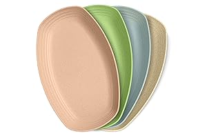 Wheat Straw Plates | Bowls | Dinnerware | Unbreakable Dishes