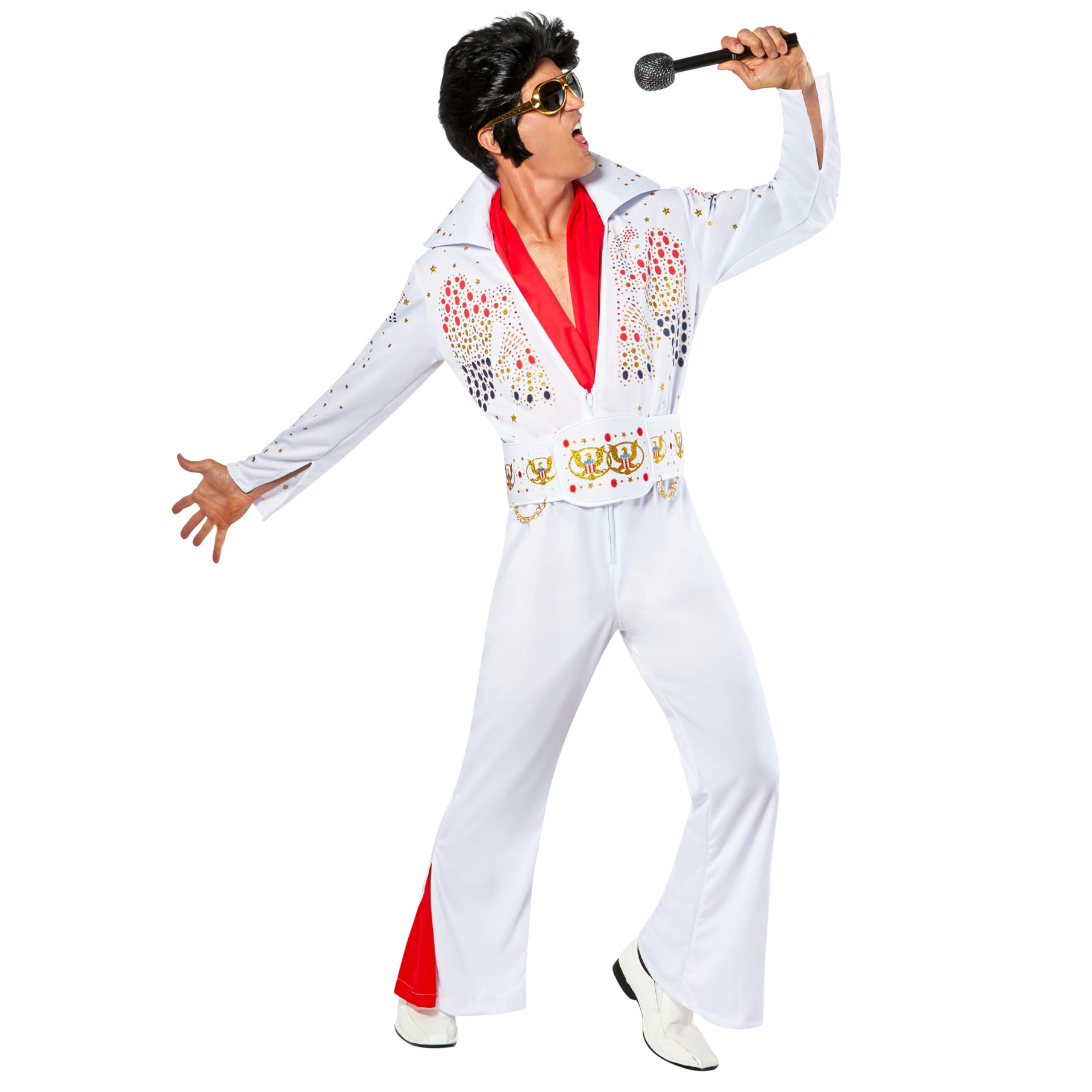 Rubies (Medium) Classic Elvis Presley Adult Costume