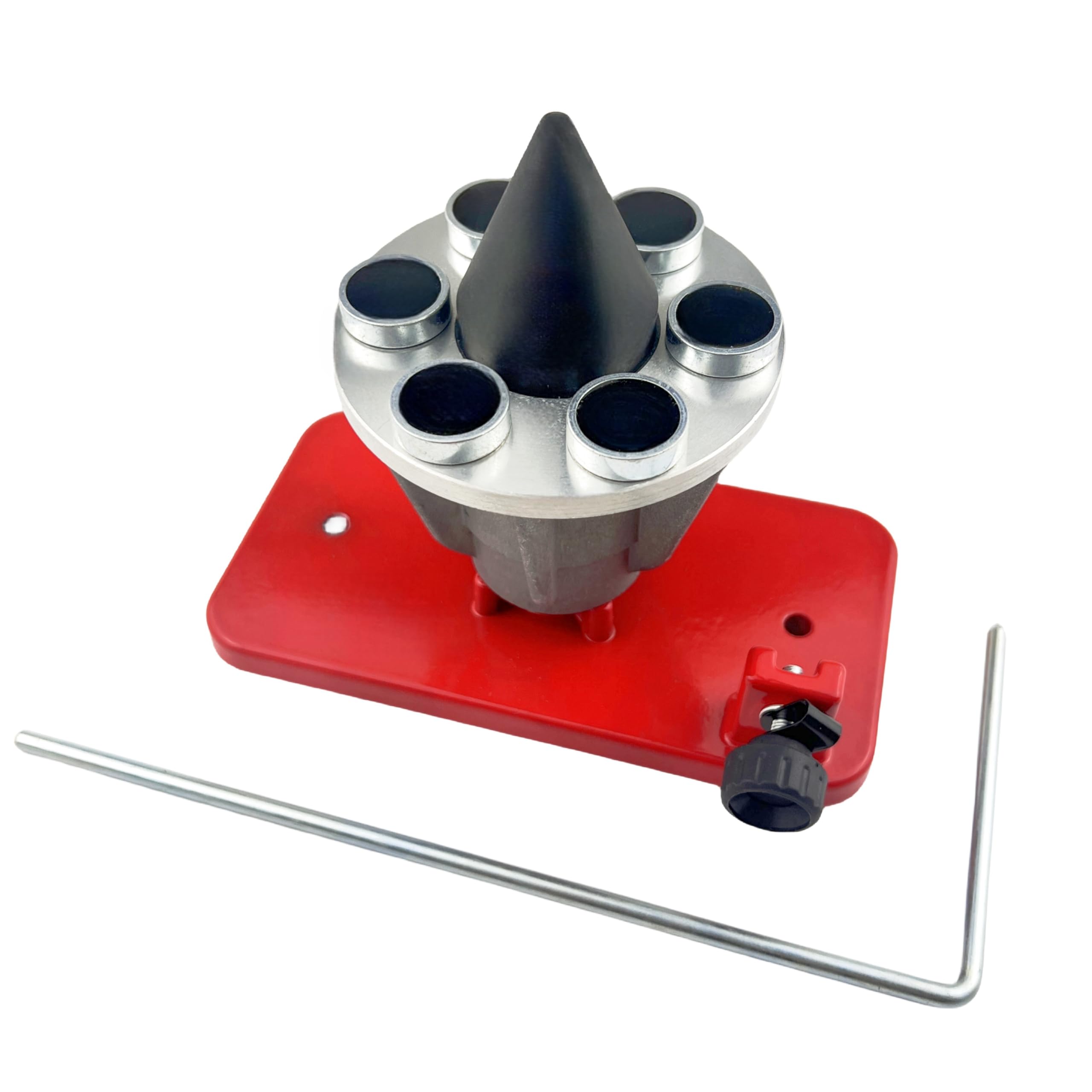 Equilibrador de Cuchillas para Cortacésped, Equilibrador de Cuchillas de Precisión 339075B 42-047, Montado en la Pared, Equilibra los Cuchillos Después de Afilar